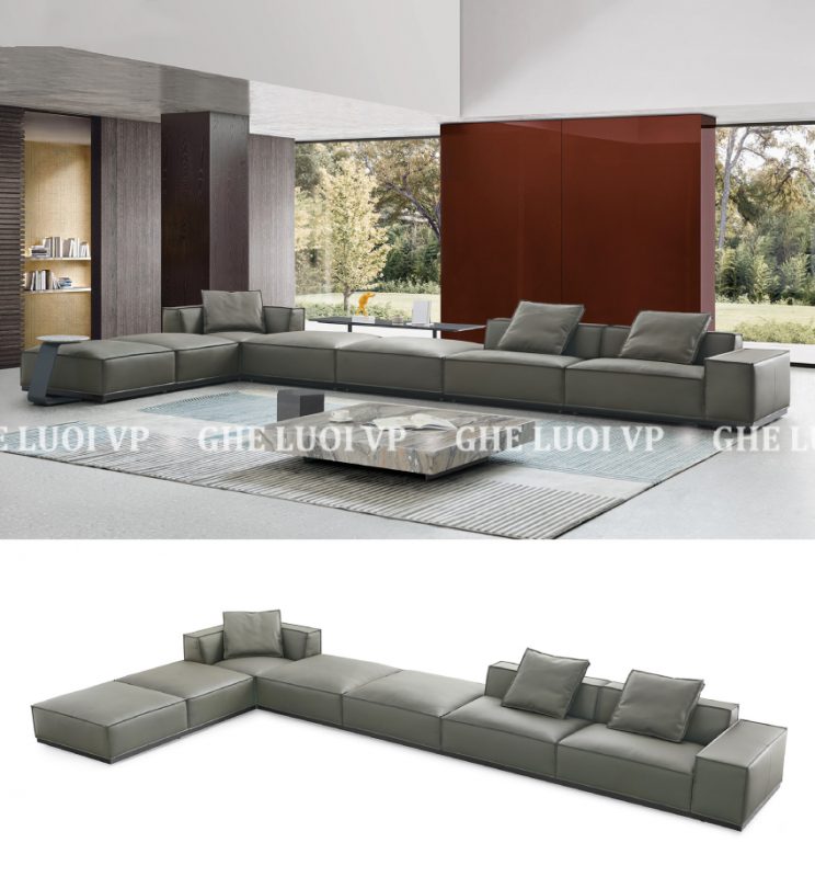 sofa góc tối ưu hóa không gian 